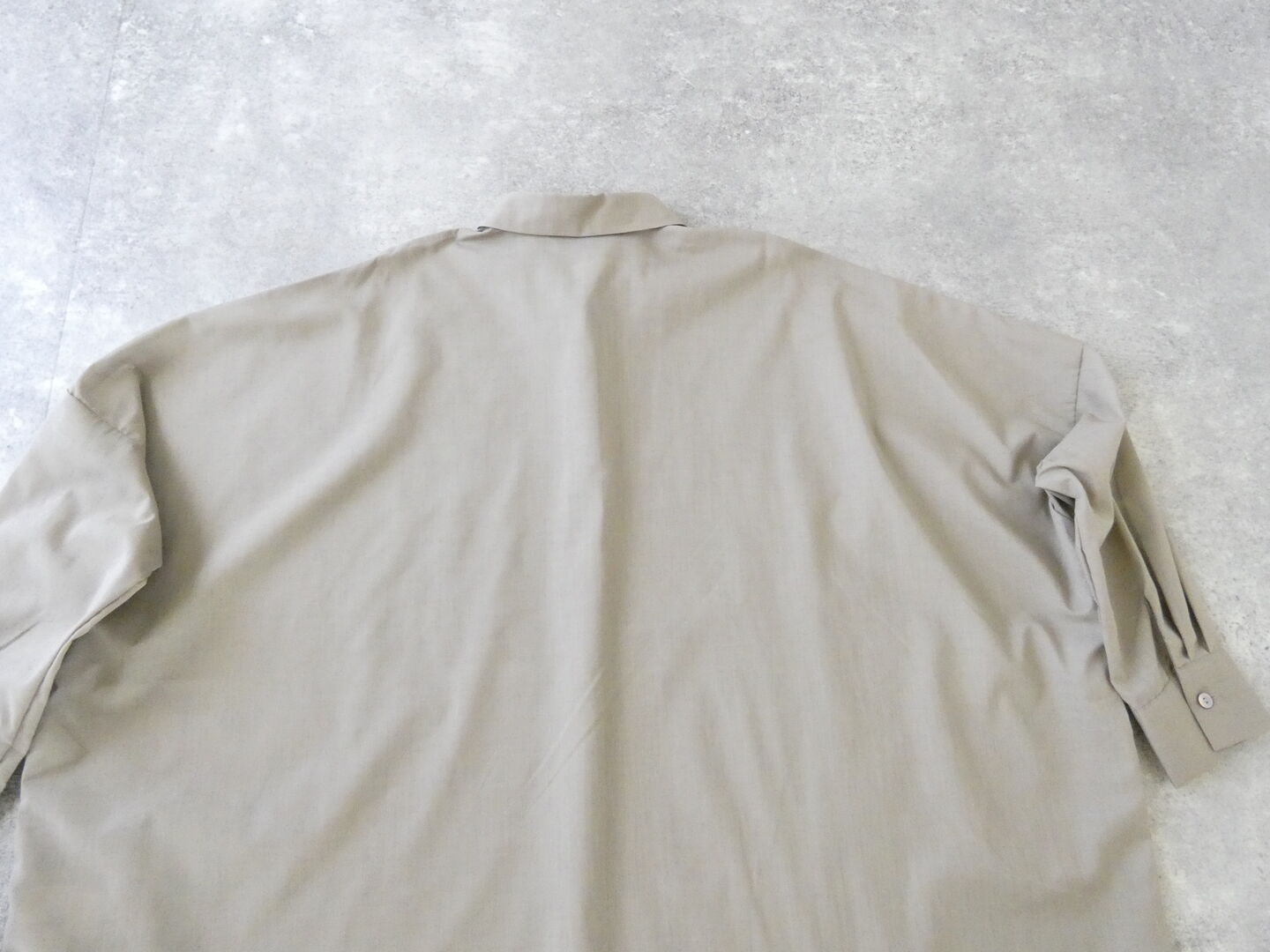 mizuiro ind(ミズイロインド) ポリエステルコットンシアーワイドシャツの商品画像49