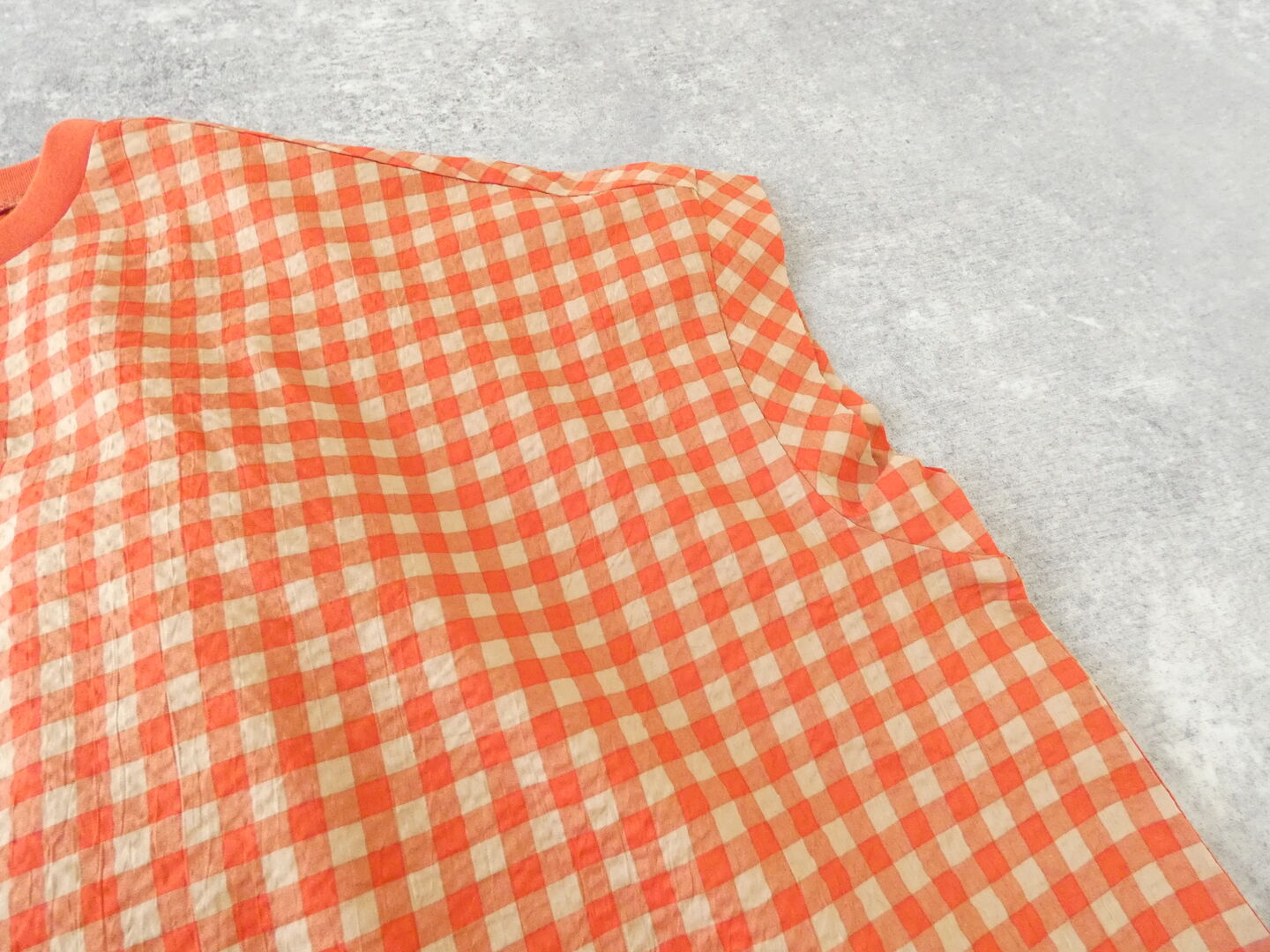 PAR ICI(パーリッシィ) ギンガムチェックバックギャザーTブラウスの商品画像31