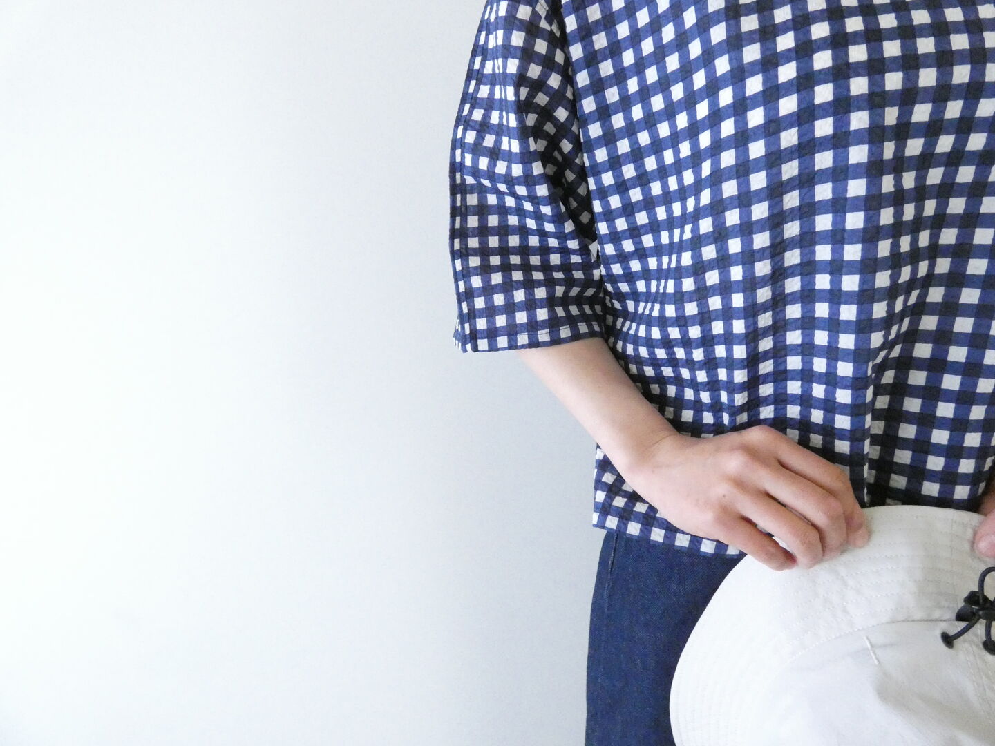 PARADIS(パラディ) ギンガムチェックTブラウスの商品画像5