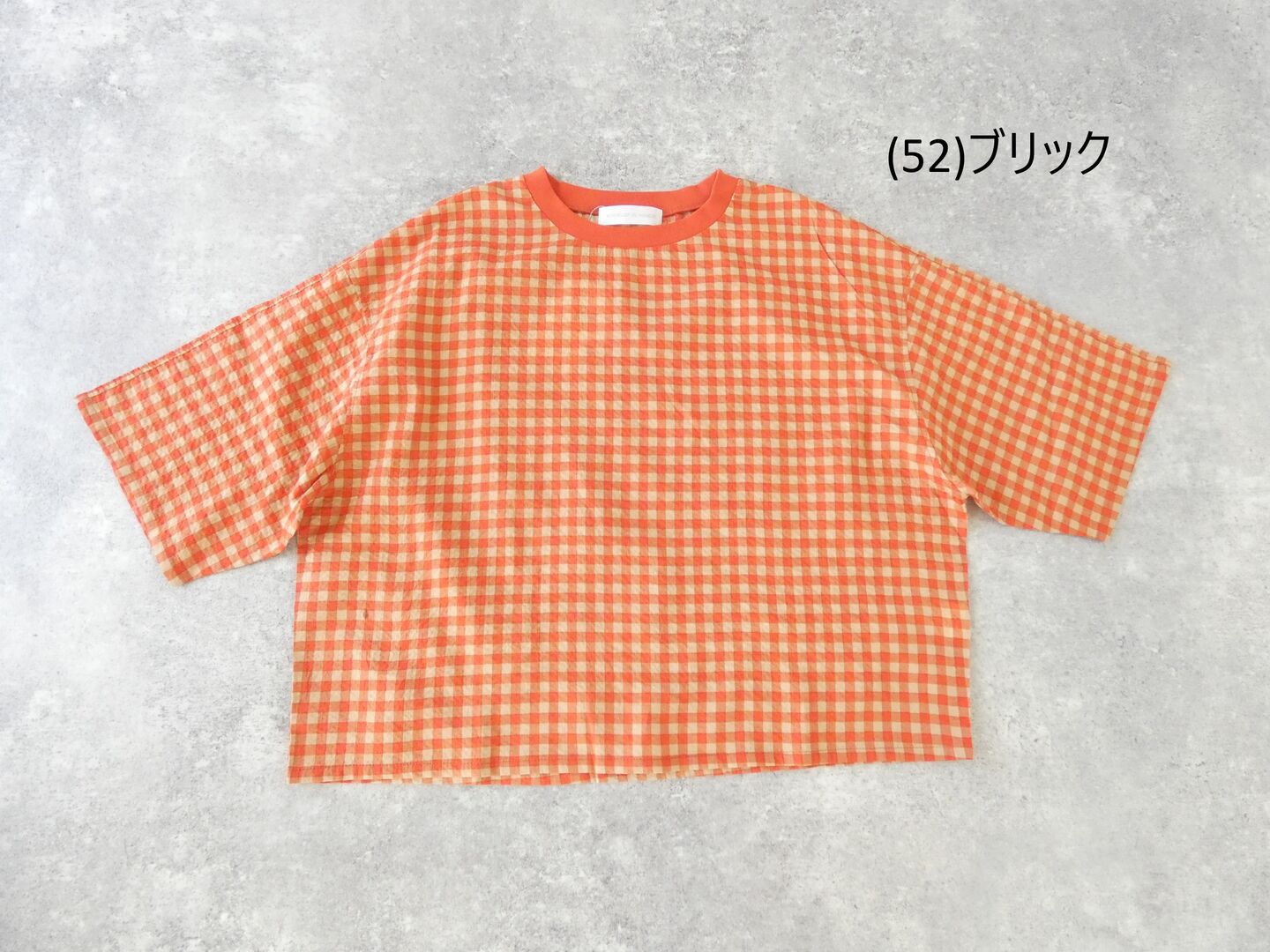 PARADIS(パラディ) ギンガムチェックTブラウスの商品画像56