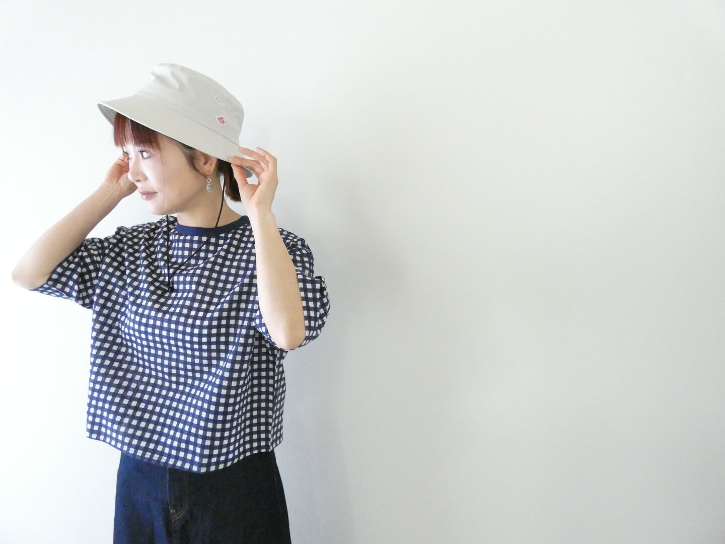 PARADIS(パラディ) ギンガムチェックTブラウスの商品画像7