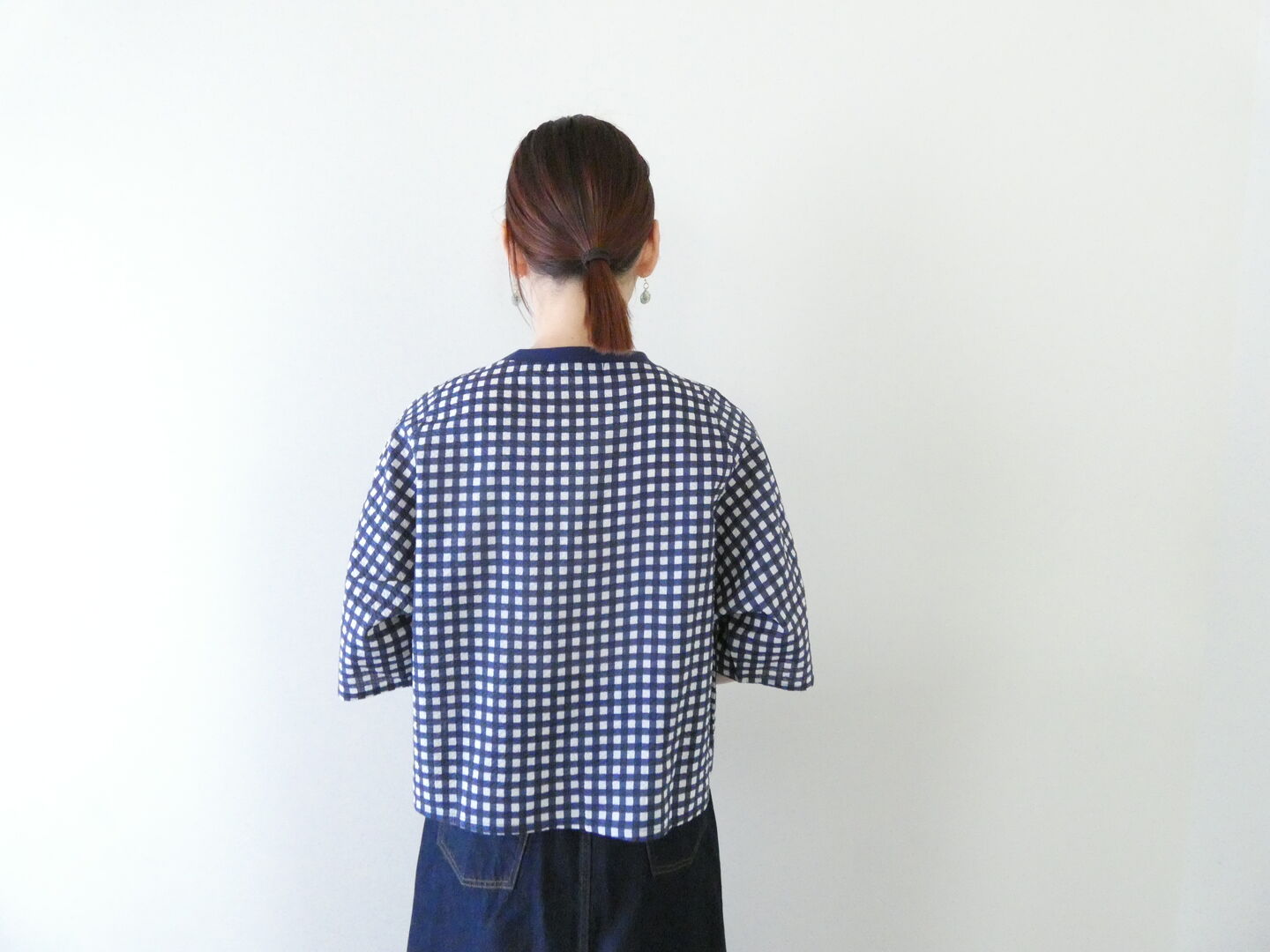 PARADIS(パラディ) ギンガムチェックTブラウスの商品画像9