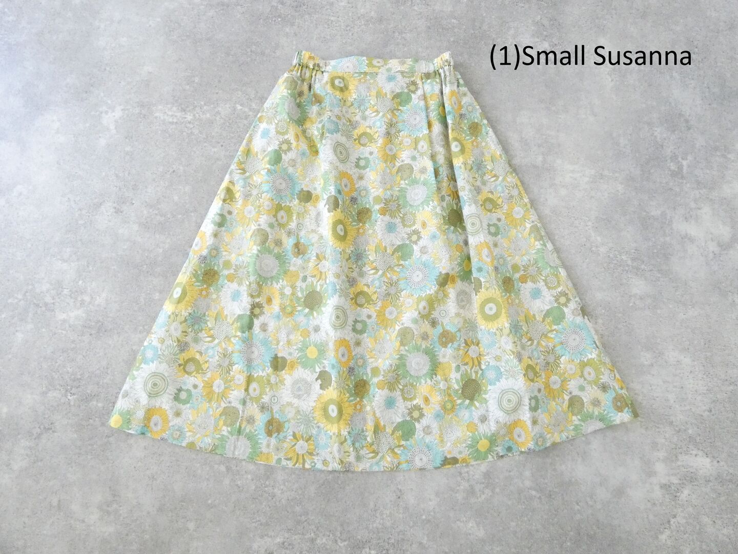 PK リバティ前タックギャザースカートの商品画像28