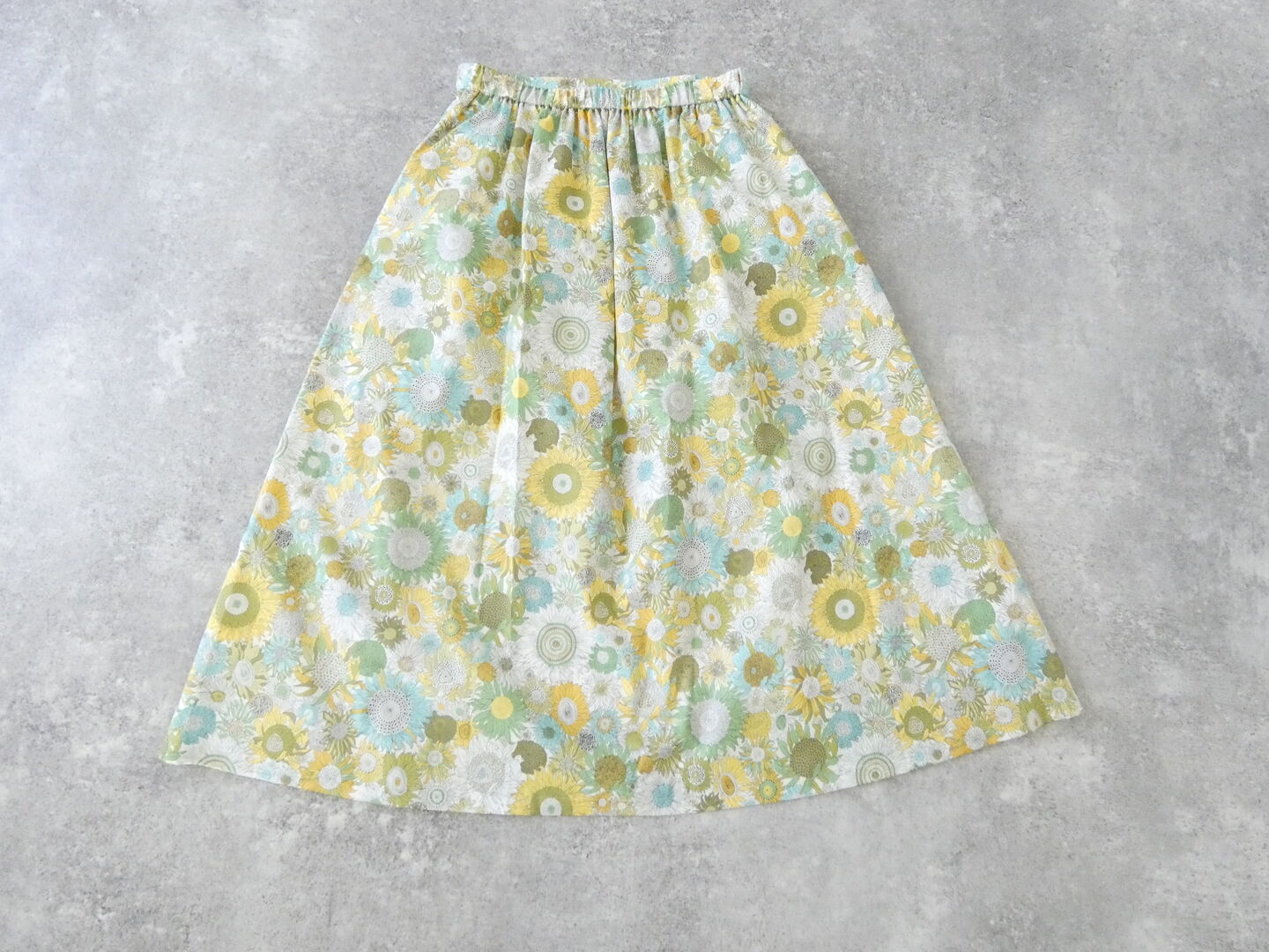 PK リバティ前タックギャザースカートの商品画像29