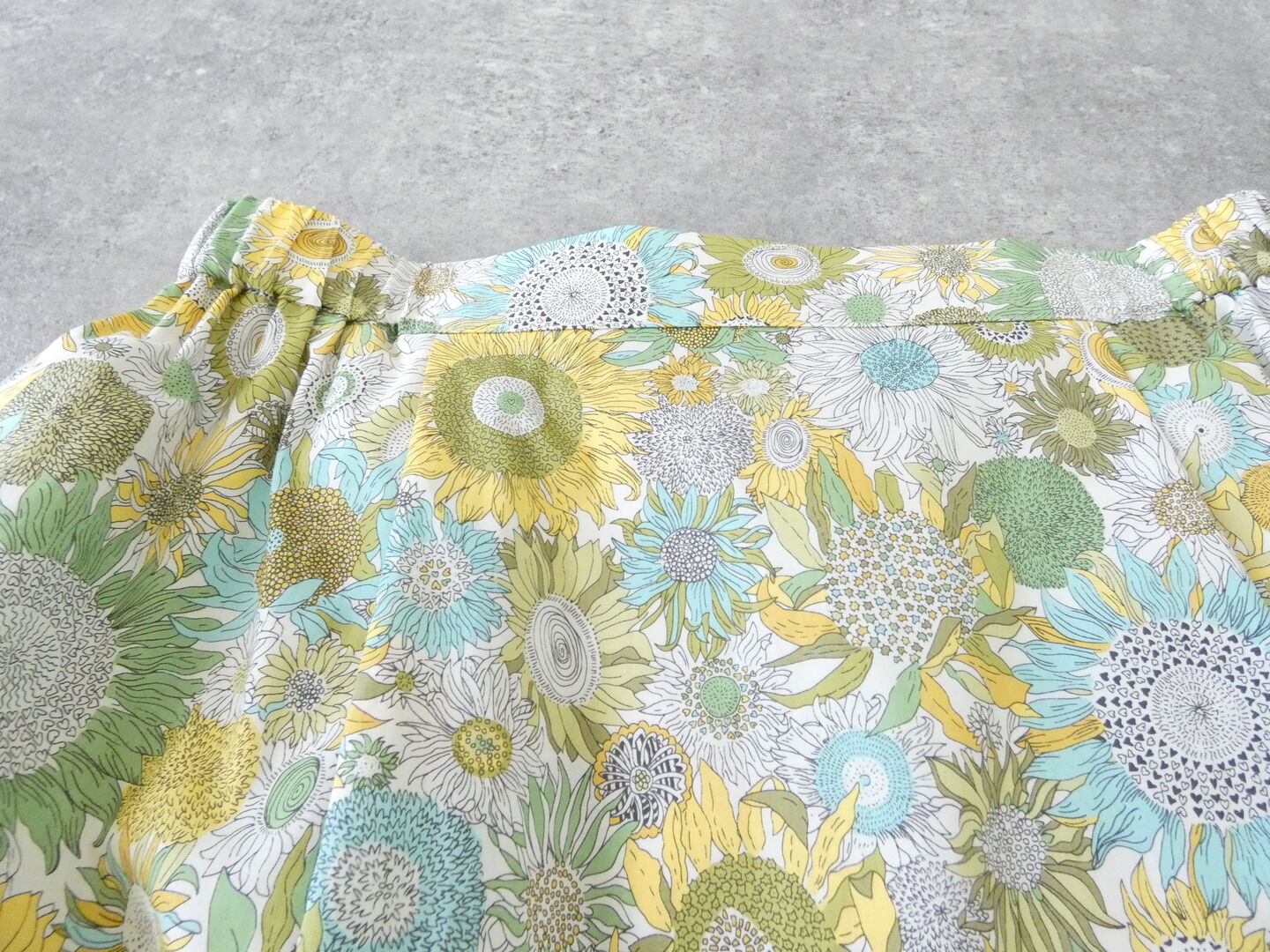 PK リバティ前タックギャザースカートの商品画像30