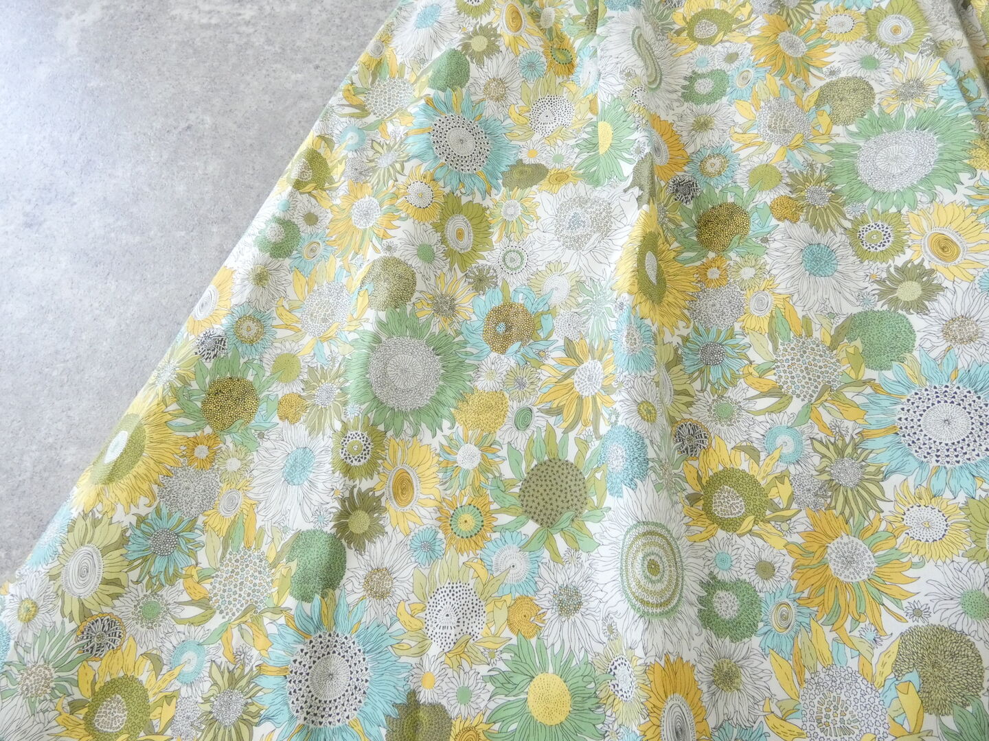 PK リバティ前タックギャザースカートの商品画像32