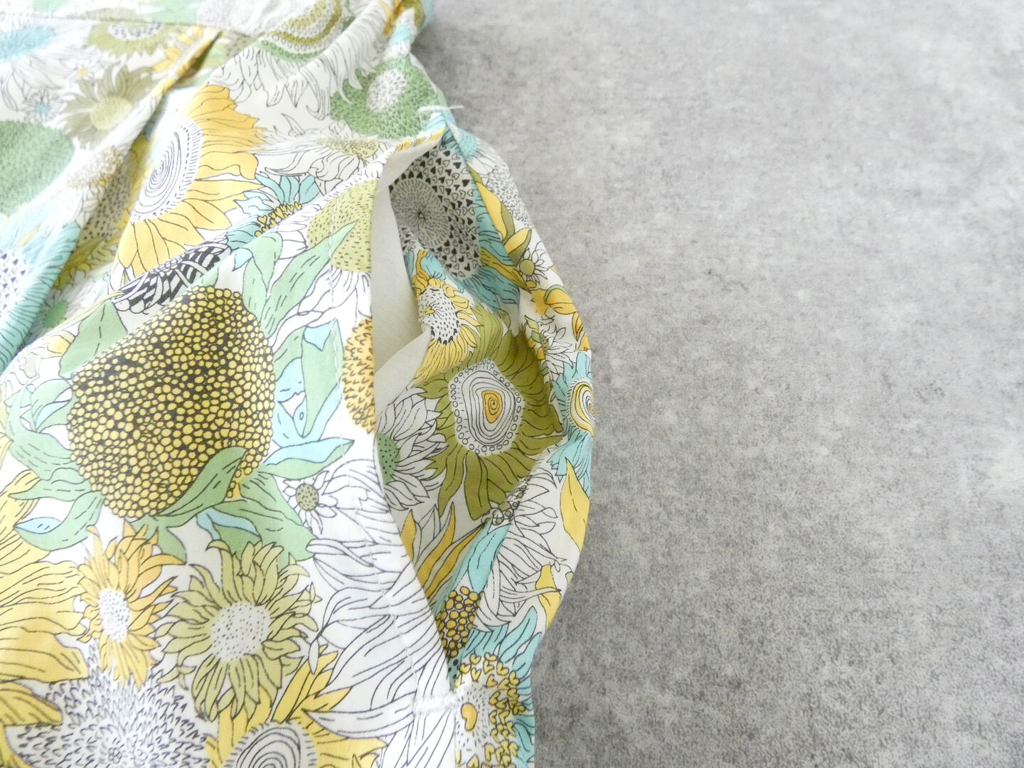 PK リバティ前タックギャザースカートの商品画像33