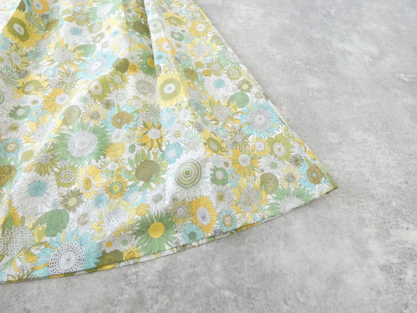 PK リバティ前タックギャザースカートの商品画像34