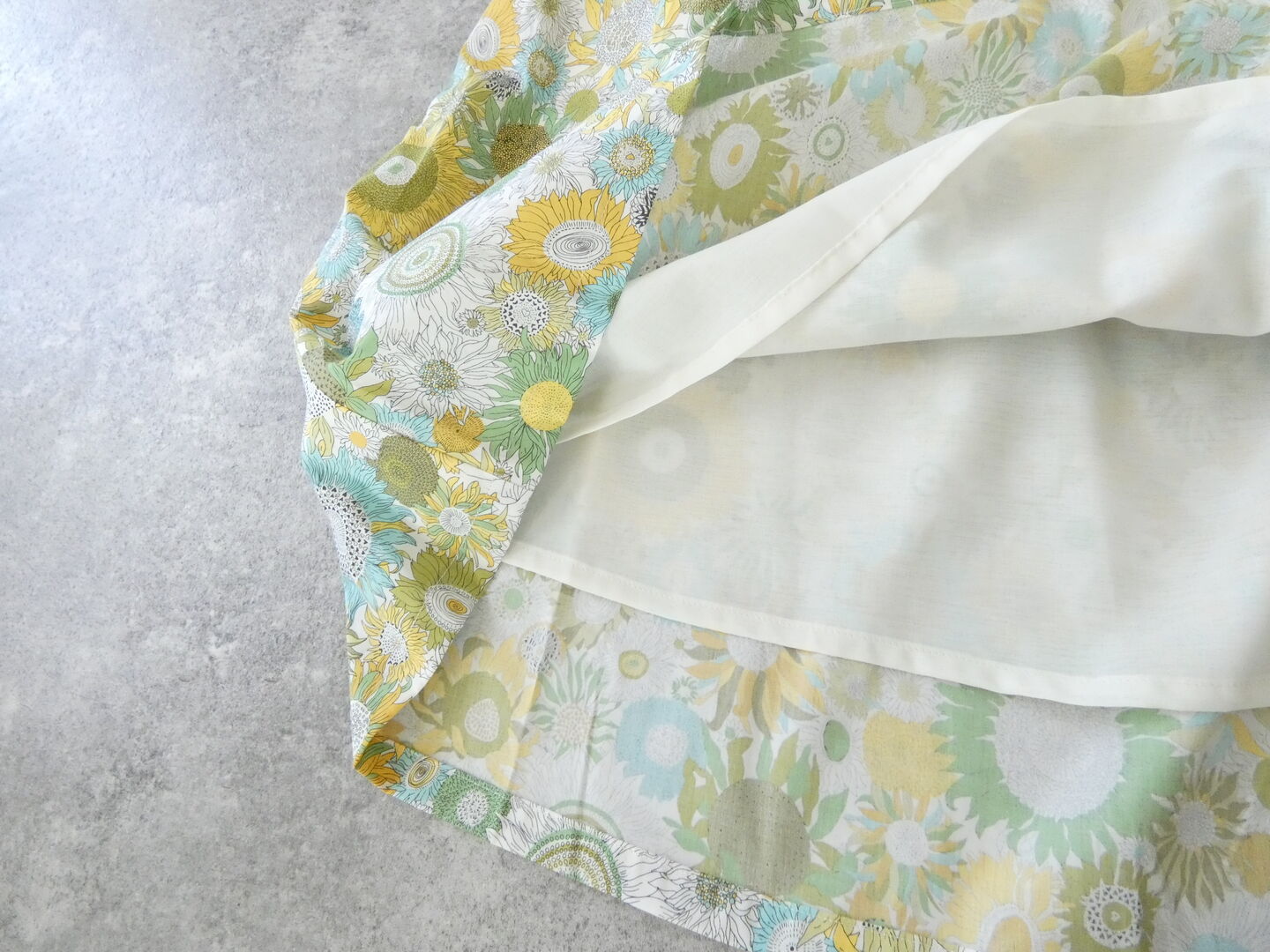 PK リバティ前タックギャザースカートの商品画像35