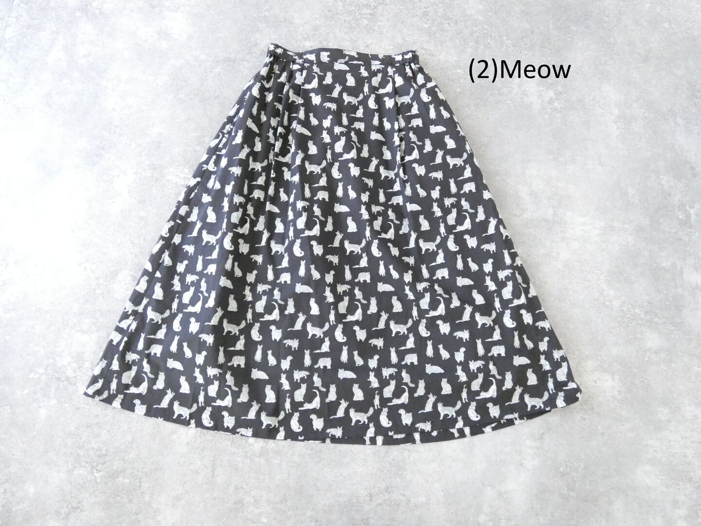 PK リバティ前タックギャザースカートの商品画像42