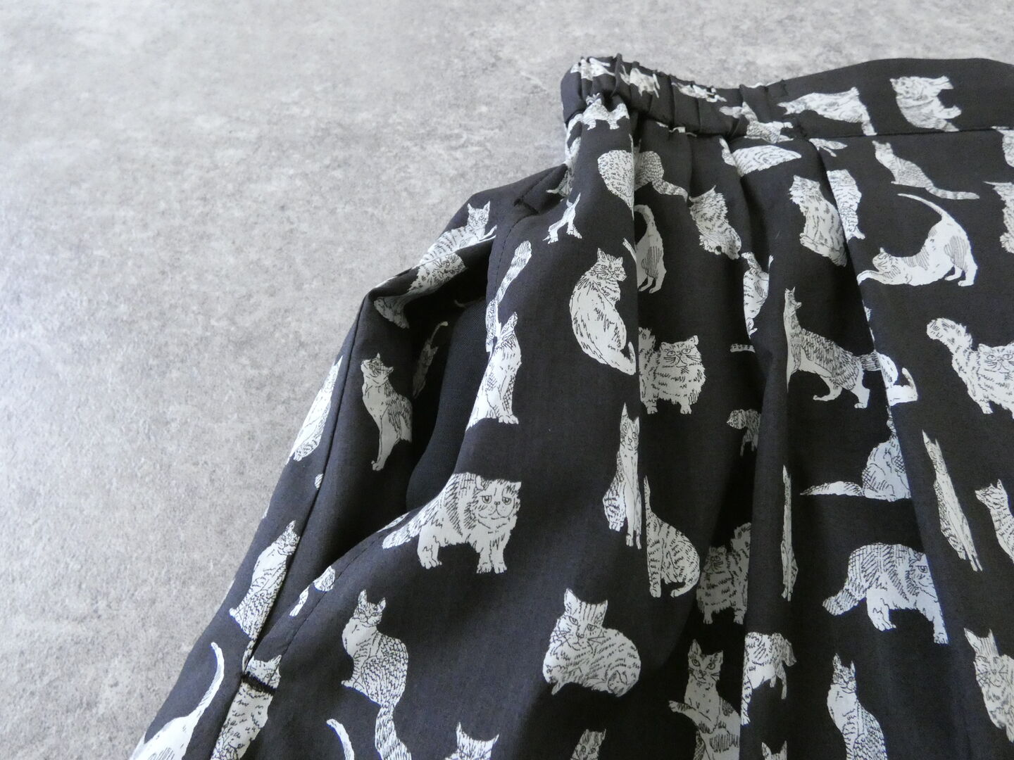 PK リバティ前タックギャザースカートの商品画像44