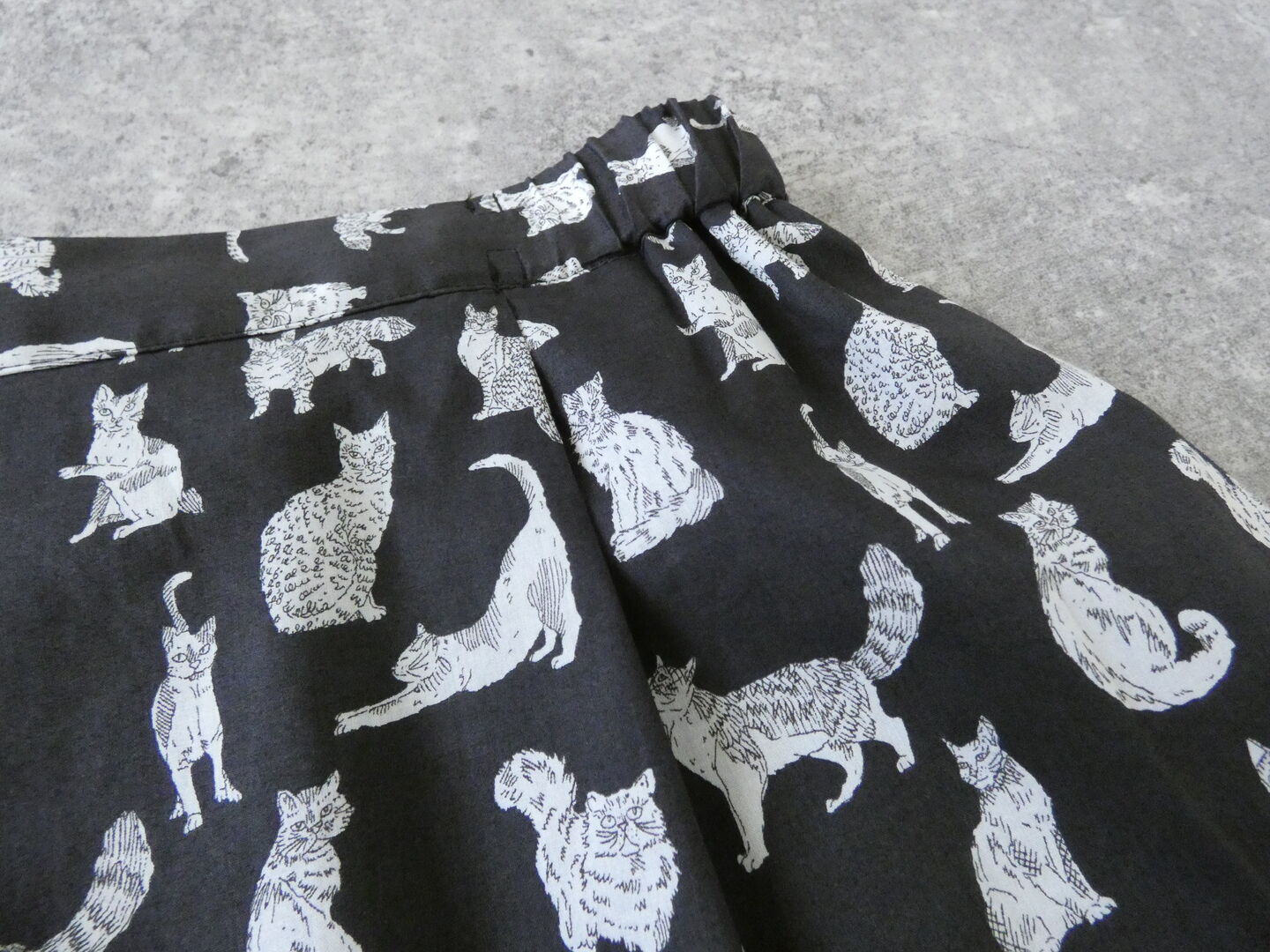 PK リバティ前タックギャザースカートの商品画像45