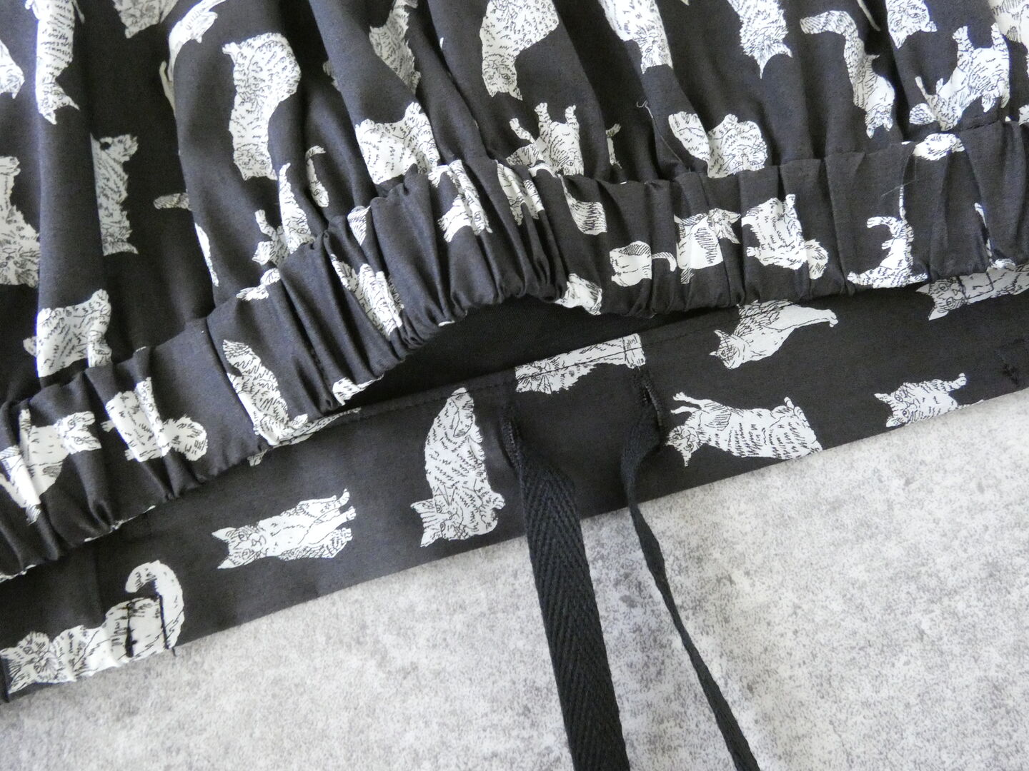 PK リバティ前タックギャザースカートの商品画像46