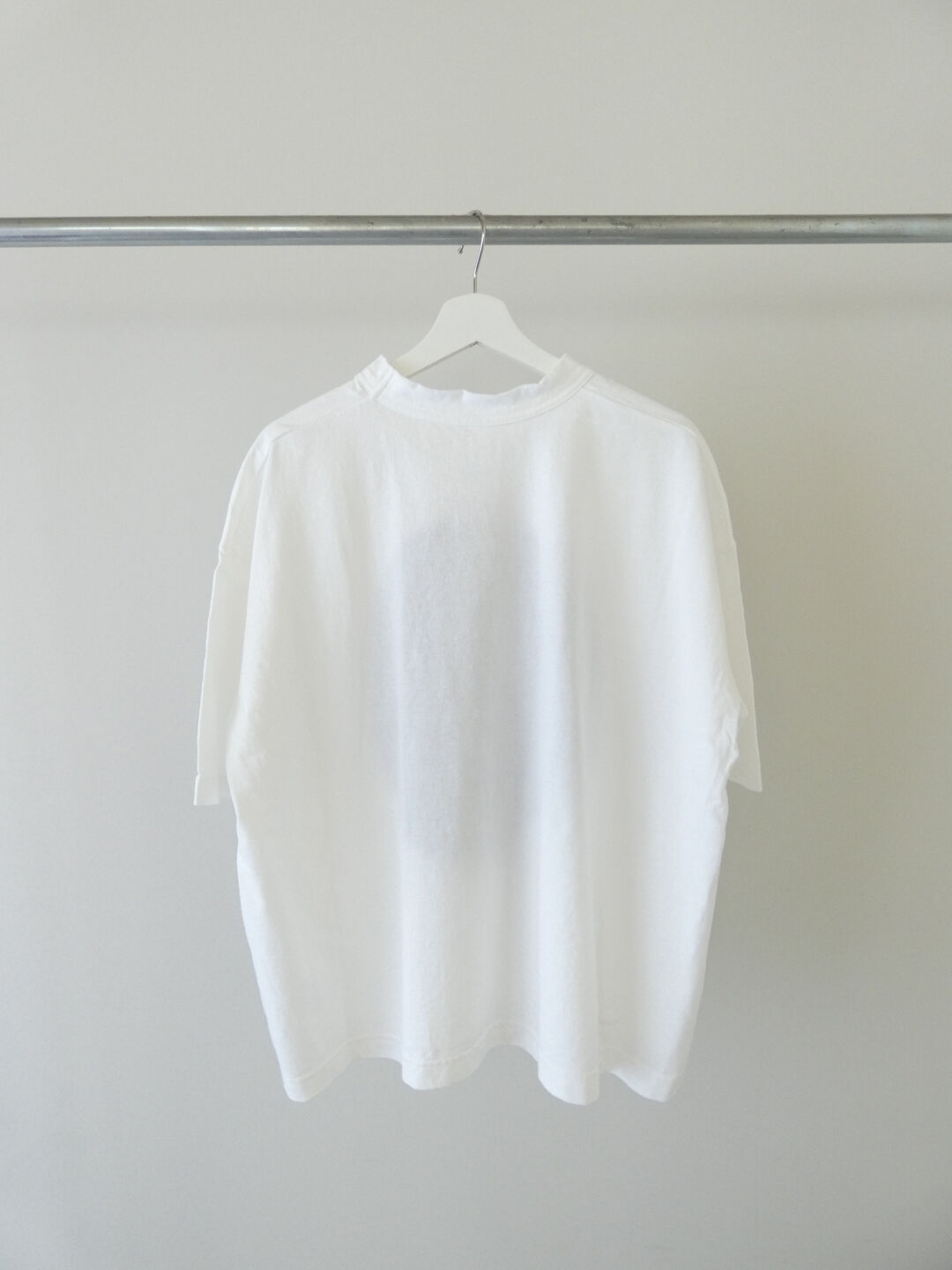 prit(プリット) 17/1空紡天竺×30/1ツイル5分袖サークルフレームTシャツの商品画像10