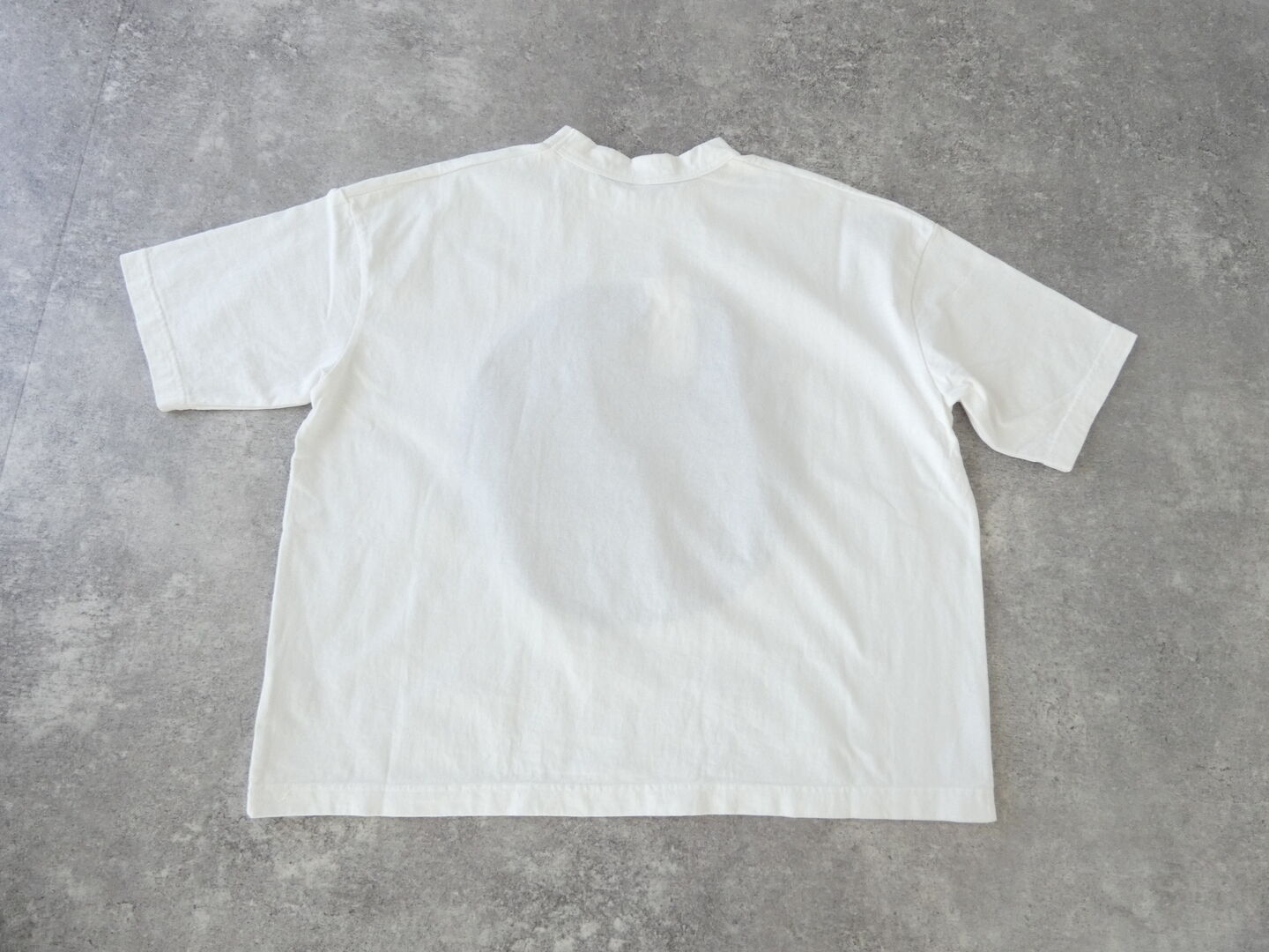 prit(プリット) 17/1空紡天竺×30/1ツイル5分袖サークルフレームTシャツの商品画像11