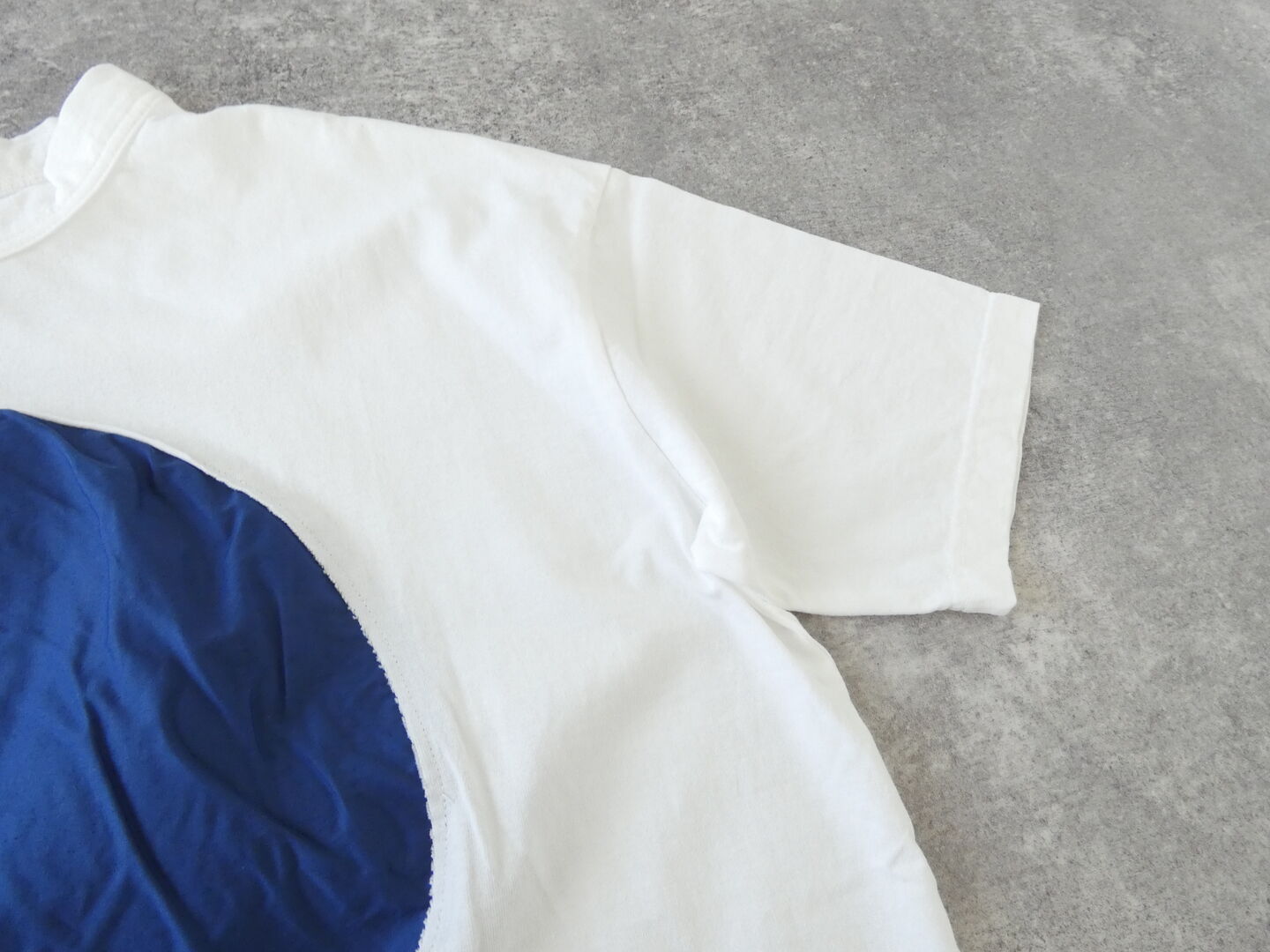 prit(プリット) 17/1空紡天竺×30/1ツイル5分袖サークルフレームTシャツの商品画像23