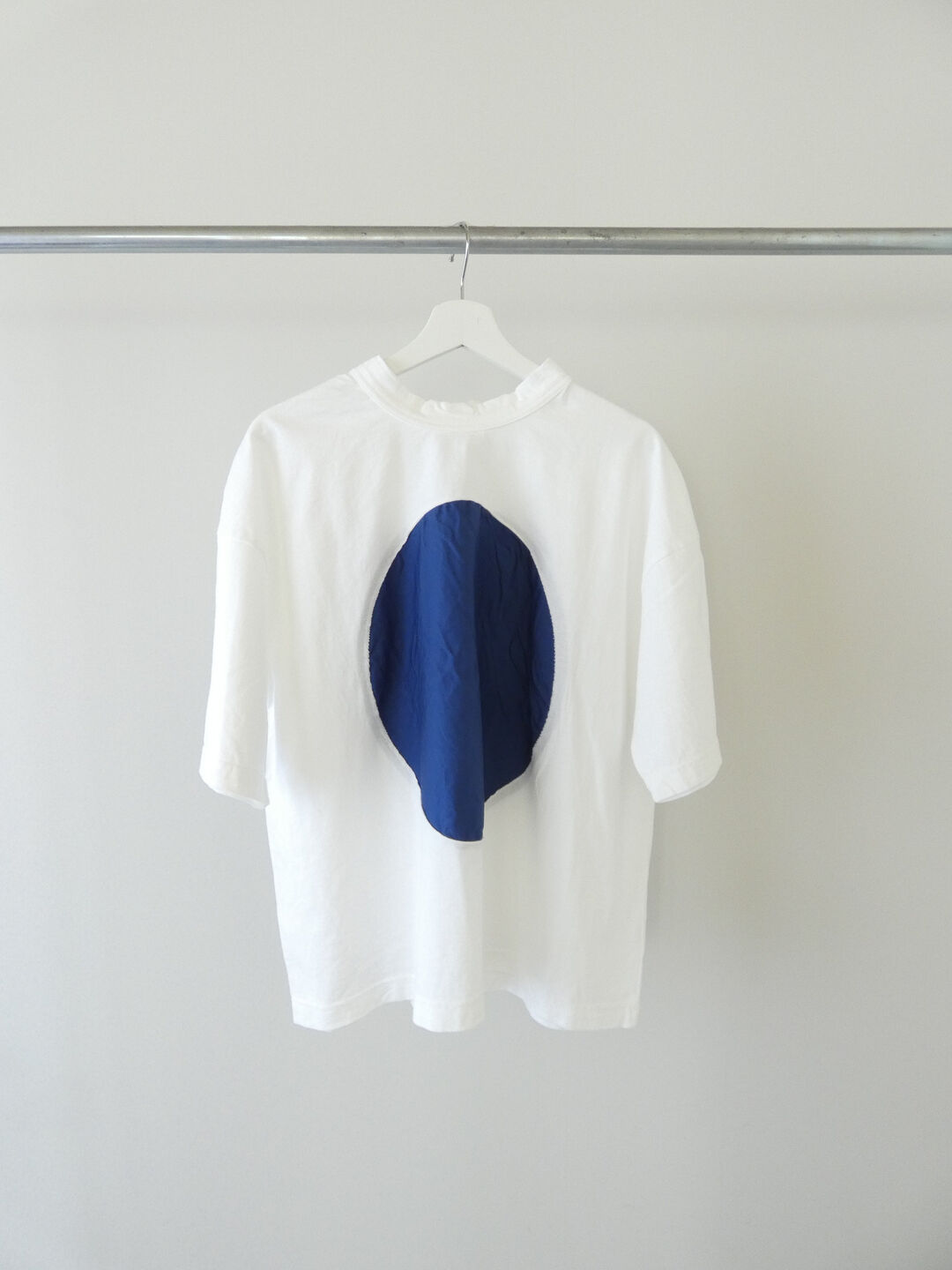 prit(プリット) 17/1空紡天竺×30/1ツイル5分袖サークルフレームTシャツの商品画像9