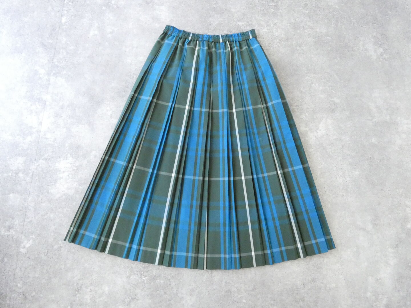 PK タイプライターチェックダブルプリーツスカートの商品画像10