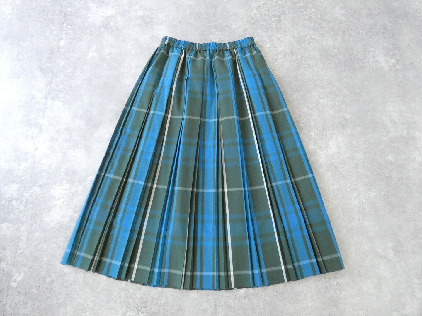 PK タイプライターチェックダブルプリーツスカートの商品画像12