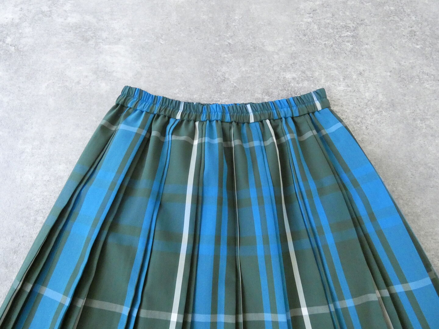 PK タイプライターチェックダブルプリーツスカートの商品画像21