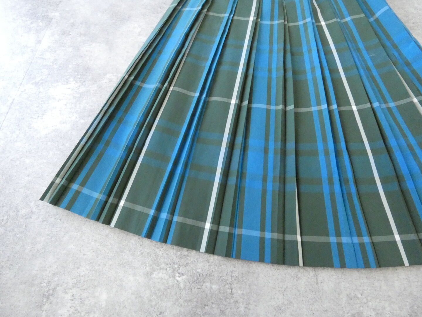 PK タイプライターチェックダブルプリーツスカートの商品画像23