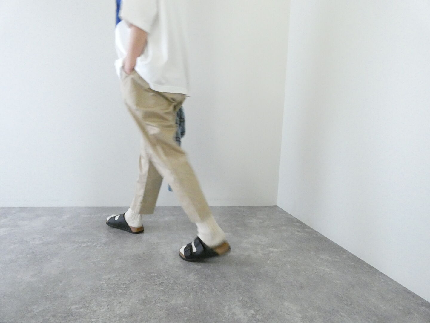 TANG(タング) 天日干し風ビンテージワッシャーバーバリーストレッチパンツの商品画像6