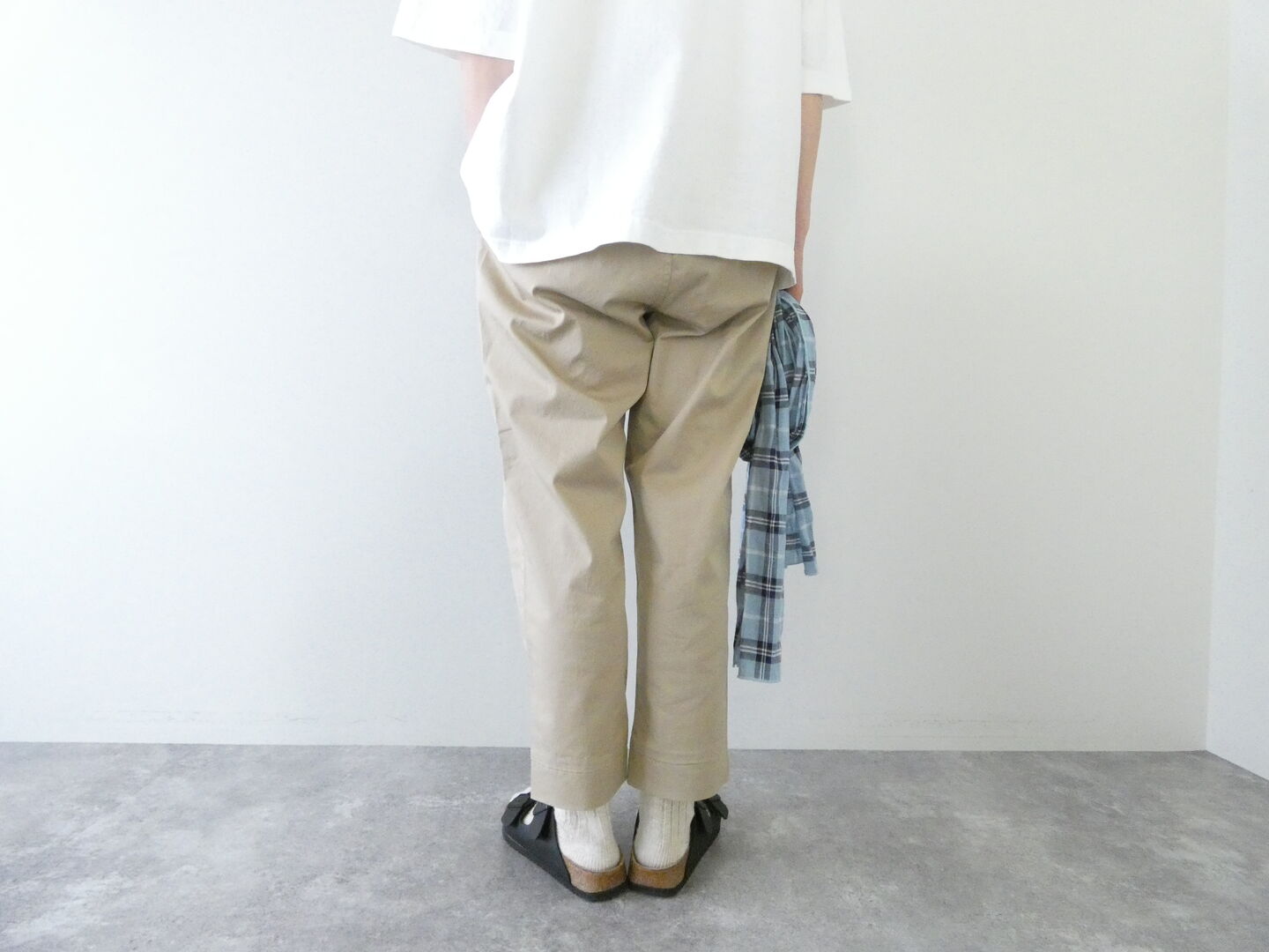 TANG(タング) 天日干し風ビンテージワッシャーバーバリーストレッチパンツの商品画像8