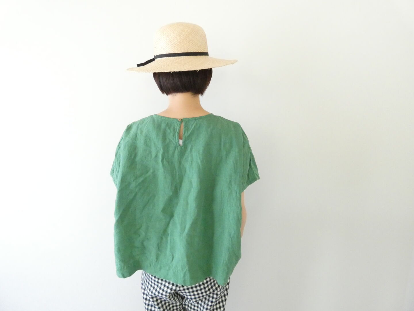 ichiAntiquite's(イチアンティークス) フレンチリネンワイドプルオーバーの商品画像9