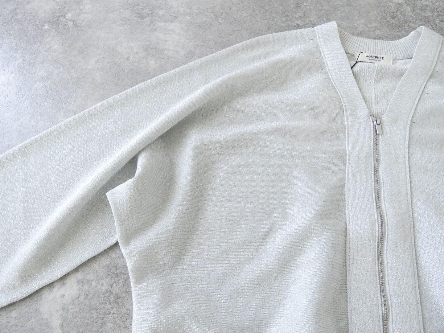 MACPHEE(マカフィー) ドライレーヨン ZIPカーディガンの商品画像22