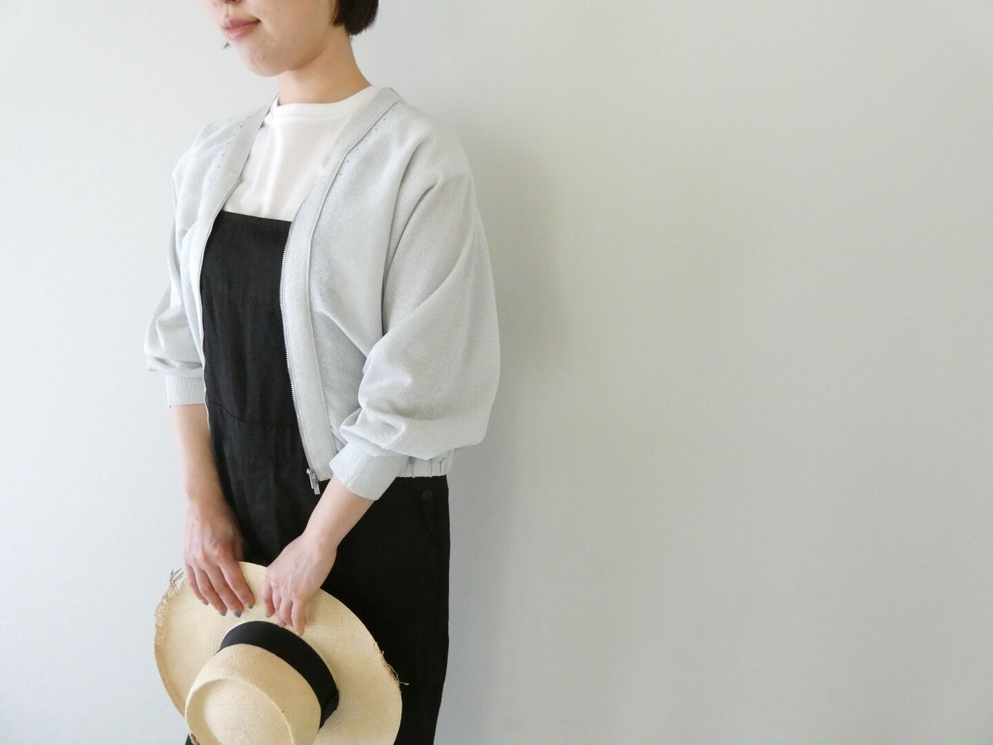 MACPHEE(マカフィー) ドライレーヨン ZIPカーディガンの商品画像7