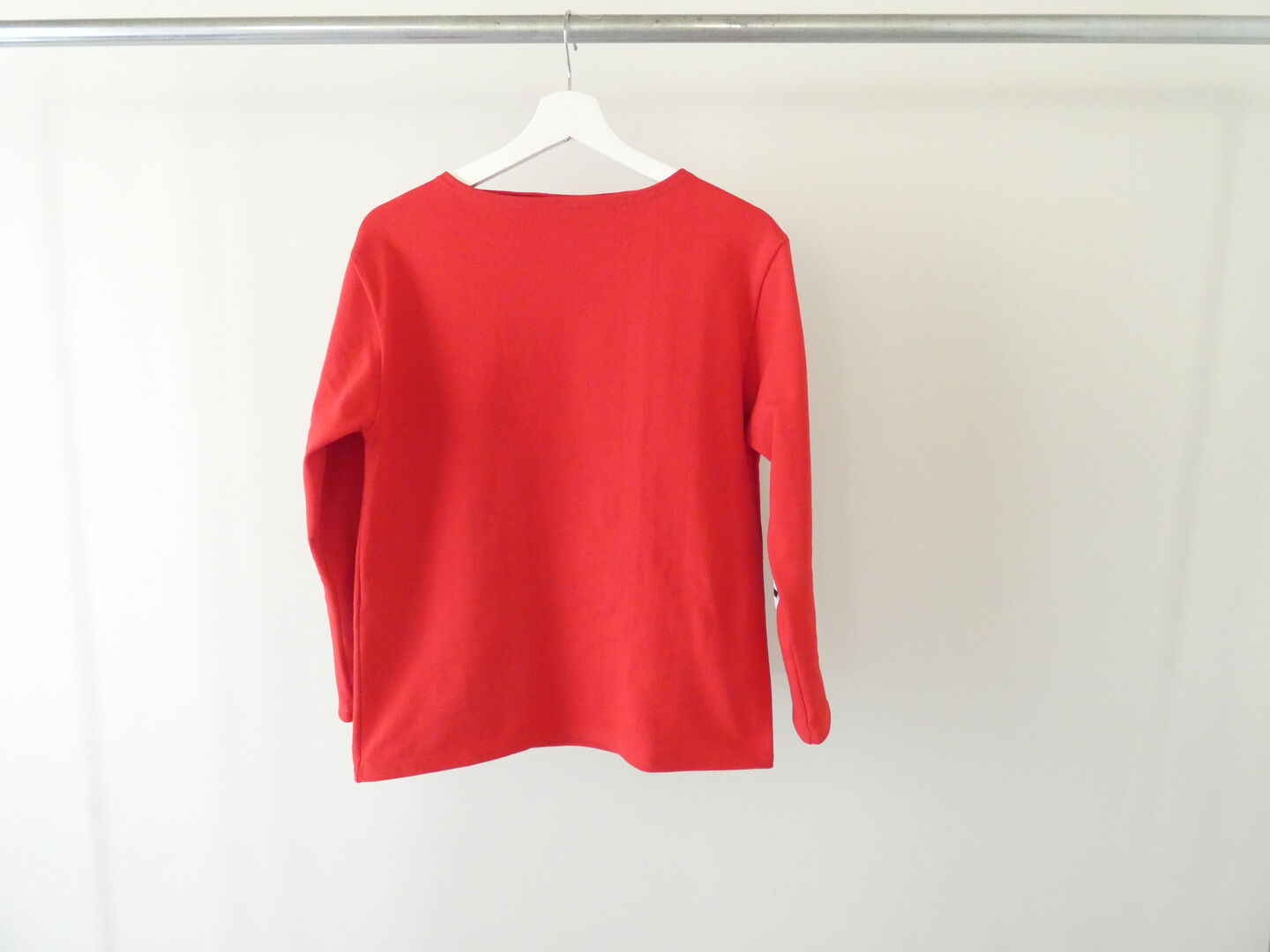 SAINT JAMES(セントジェームス) ひじパッチボーダーカットソー ウェッソン エルボーパッチ　TULIPE/NEIGE×NOIRの商品画像9