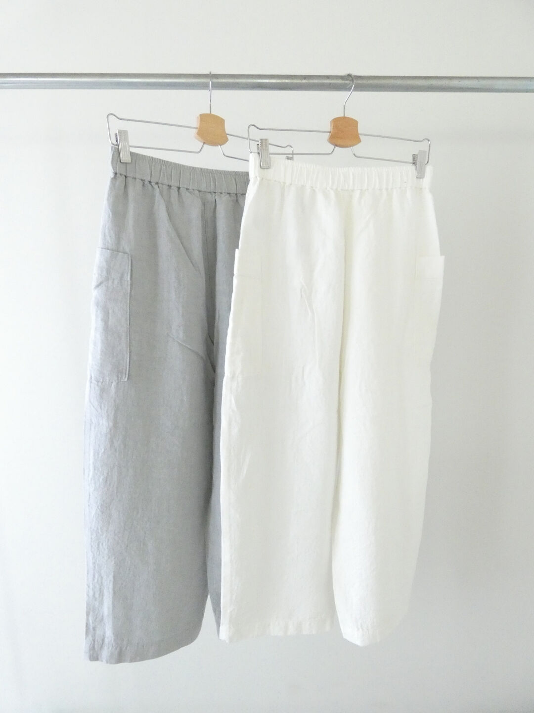 Hands of creation(ハンズオブクリエイション) リネン桐七炊きサイドポケット8分丈パンツの商品画像10