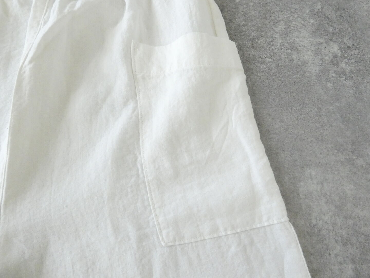 Hands of creation(ハンズオブクリエイション) リネン桐七炊きサイドポケット8分丈パンツの商品画像32