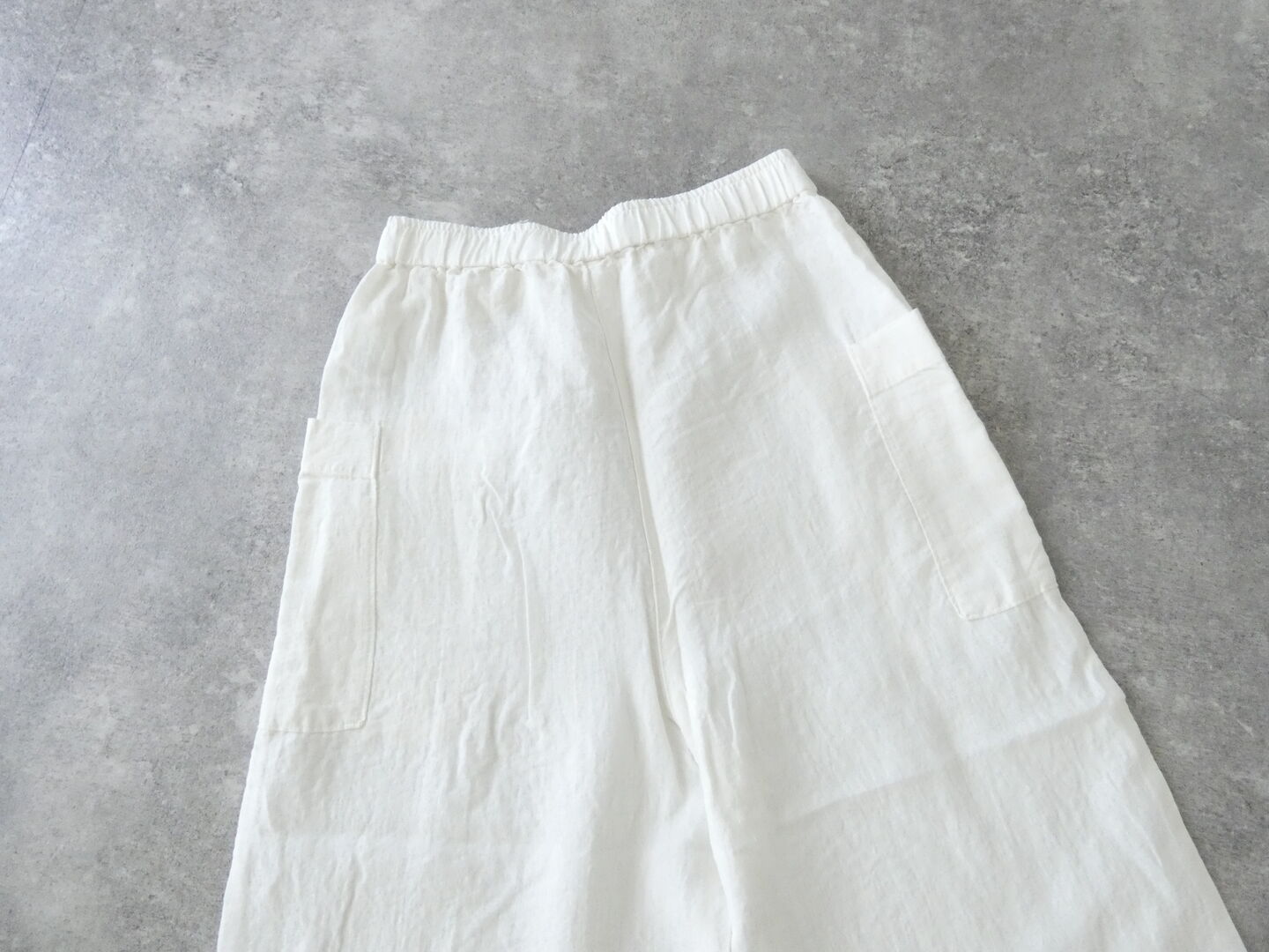 Hands of creation(ハンズオブクリエイション) リネン桐七炊きサイドポケット8分丈パンツの商品画像35