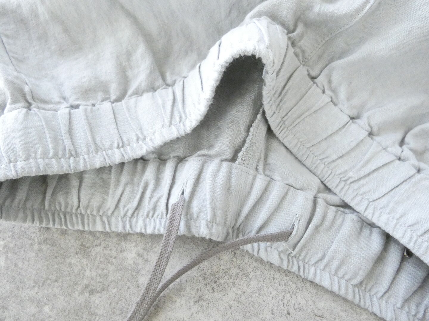 Hands of creation(ハンズオブクリエイション) リネン桐七炊きサイドポケット8分丈パンツの商品画像47