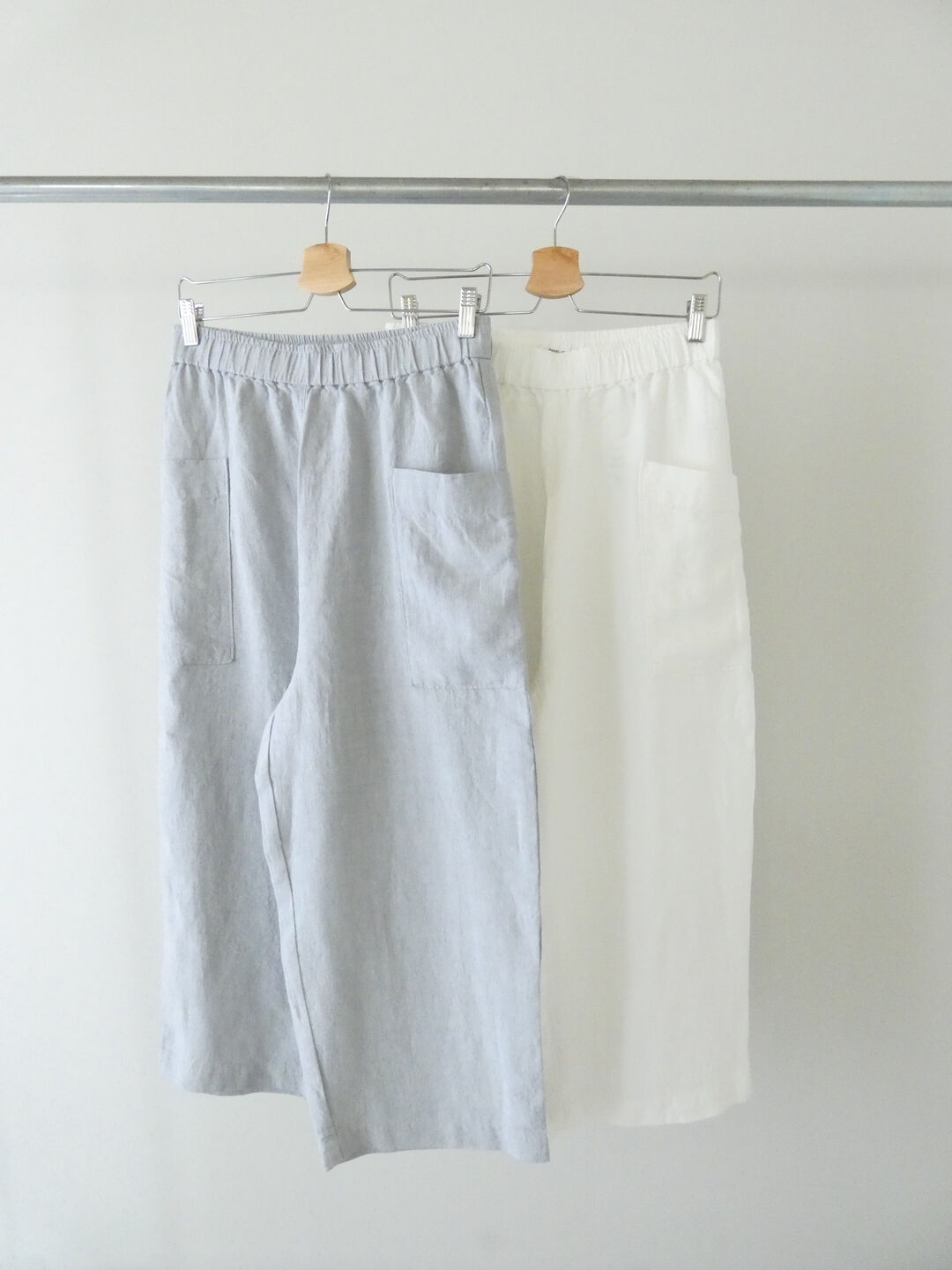Hands of creation(ハンズオブクリエイション) リネン桐七炊きサイドポケット8分丈パンツの商品画像9