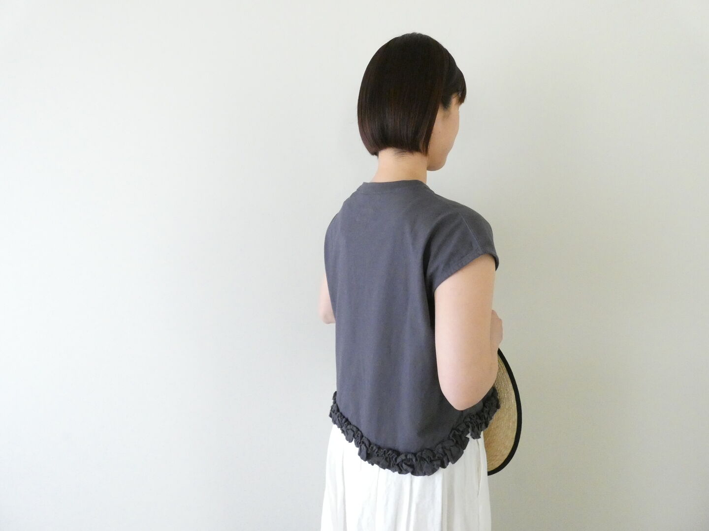 Hands of creation(ハンズオブクリエイション) USA18天竺ヘムフリルTの商品画像7