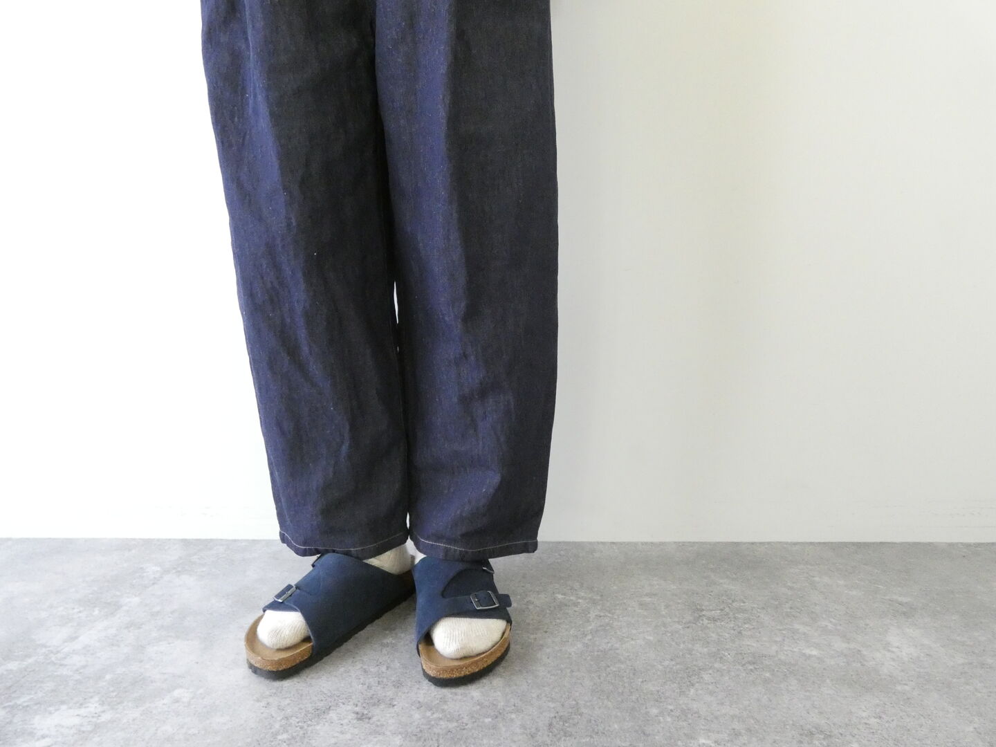 yuni(ユニ イズ ライク ア フラワー トゥー ミー) Cotton Linen denim back gum パンツの商品画像17