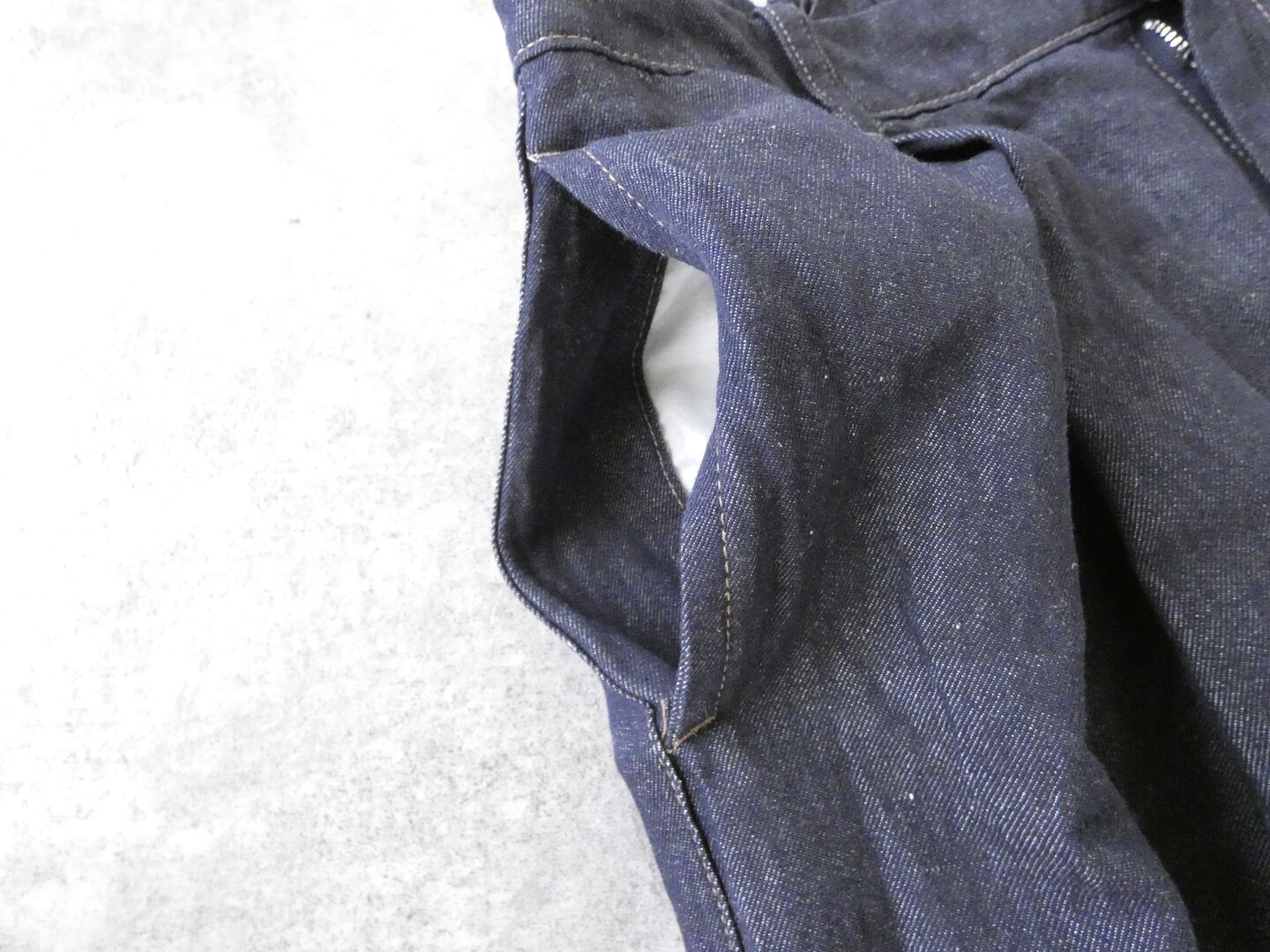 yuni(ユニ イズ ライク ア フラワー トゥー ミー) Cotton Linen denim back gum パンツの商品画像34