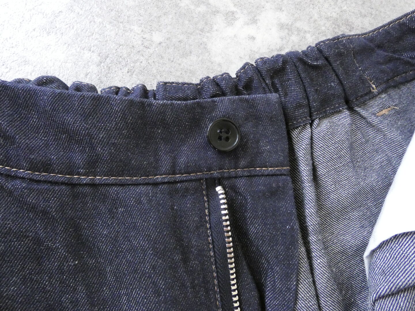yuni(ユニ イズ ライク ア フラワー トゥー ミー) Cotton Linen denim back gum パンツの商品画像36