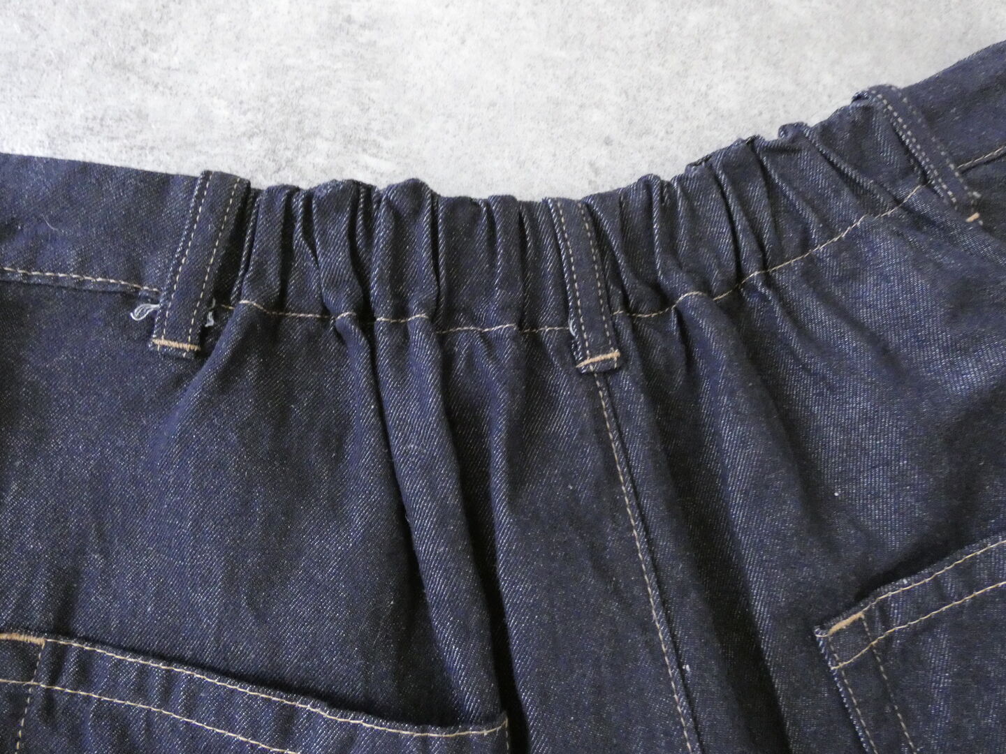 yuni(ユニ イズ ライク ア フラワー トゥー ミー) Cotton Linen denim back gum パンツの商品画像37