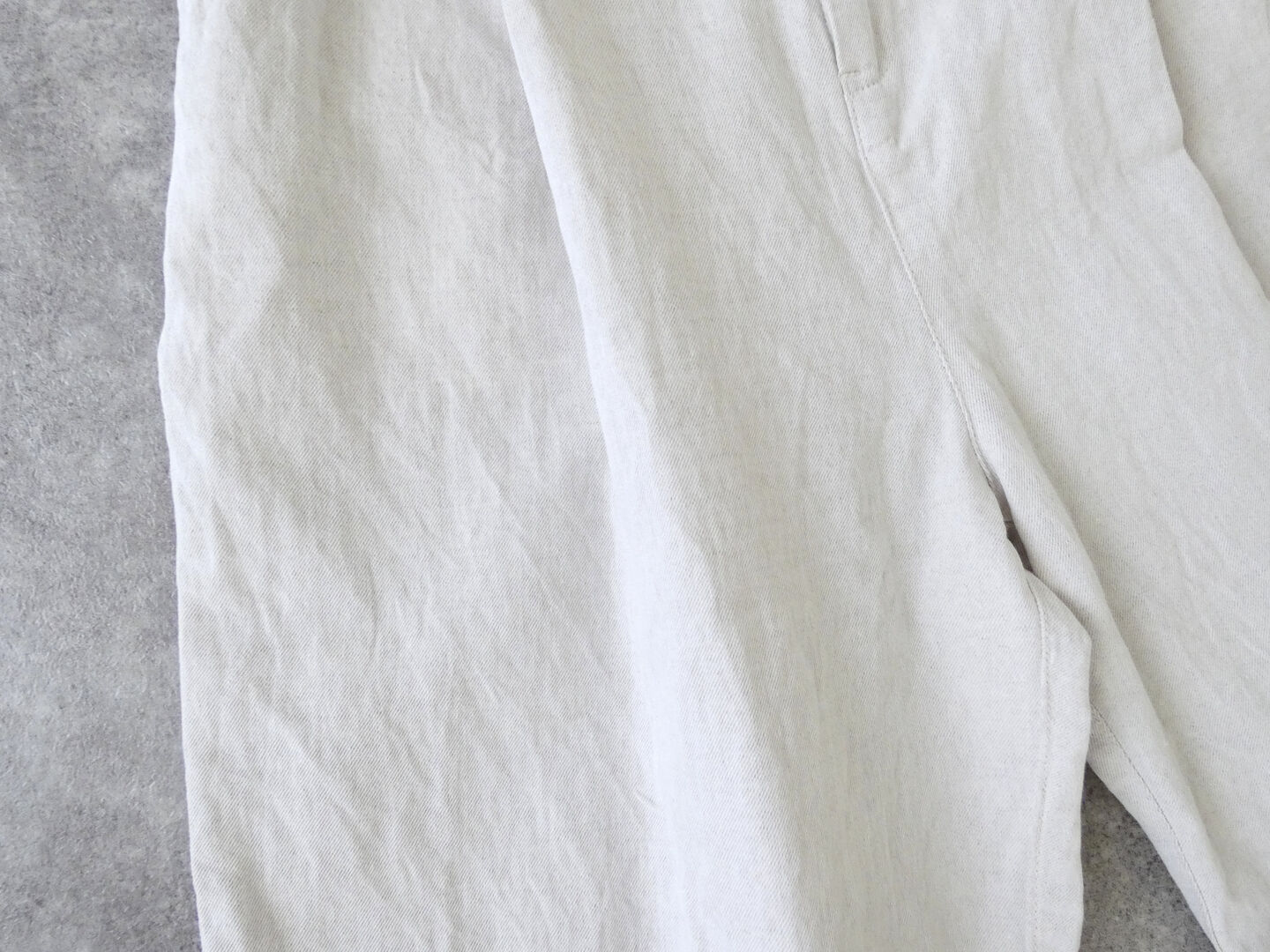 yuni(ユニ イズ ライク ア フラワー トゥー ミー) Cotton Linen denim back gum パンツの商品画像46