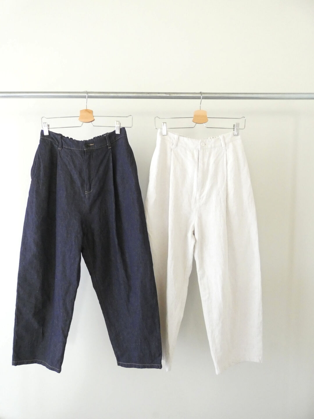 yuni(ユニ イズ ライク ア フラワー トゥー ミー) Cotton Linen denim back gum パンツの商品画像7