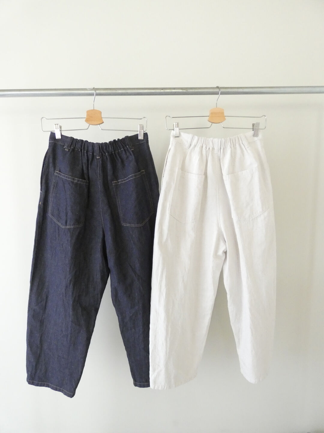 yuni(ユニ イズ ライク ア フラワー トゥー ミー) Cotton Linen denim back gum パンツの商品画像8