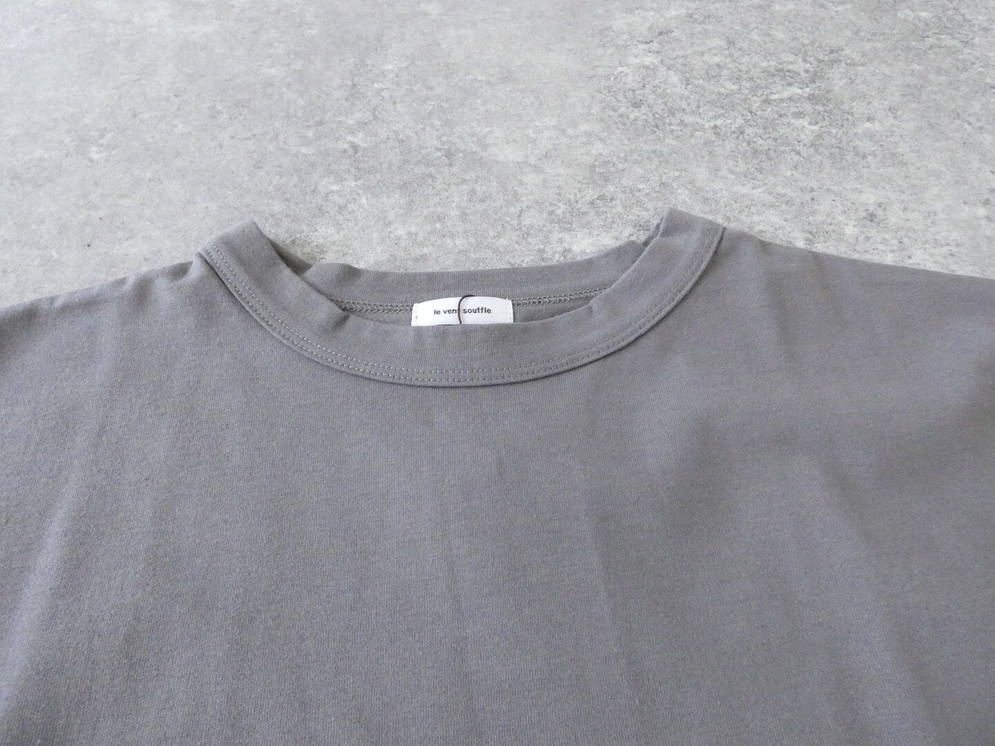 SOUFFLE ECO天竺クロップドTシャツの商品画像58