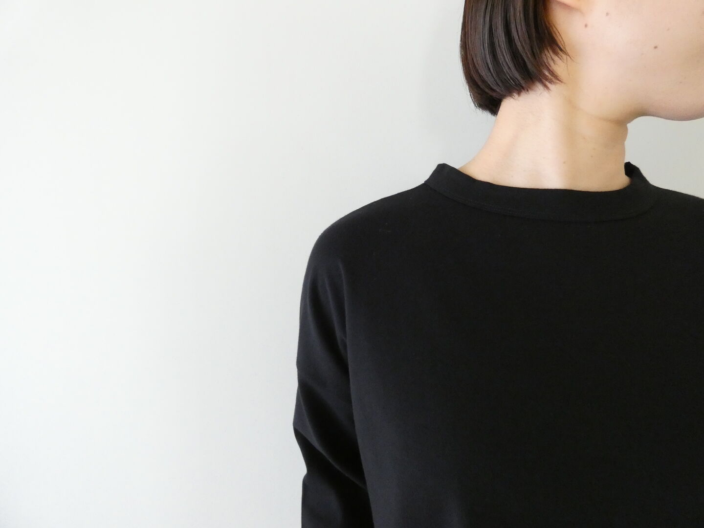 SOUFFLE ECO天竺クロップドTシャツの商品画像6