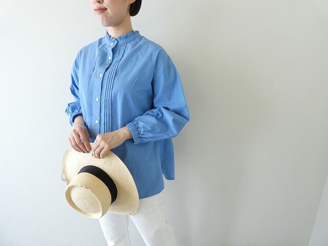 SOUFFLE ナチュラルワッシャーブロード2WAYギャザーブラウスの商品画像1