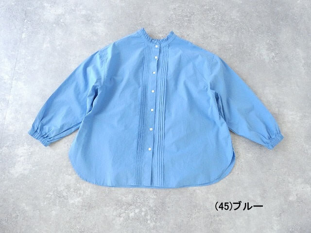 SOUFFLE ナチュラルワッシャーブロード2WAYギャザーブラウスの商品画像3