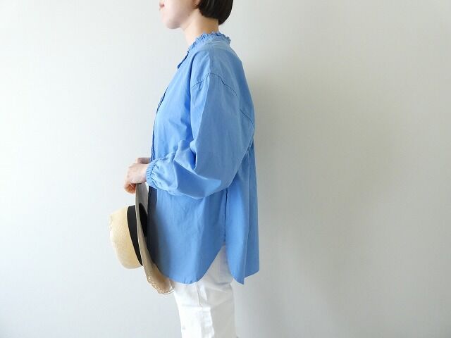 SOUFFLE ナチュラルワッシャーブロード2WAYギャザーブラウスの商品画像5