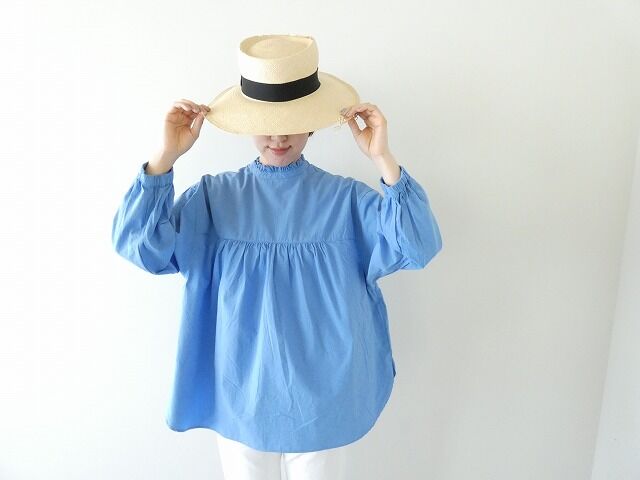 SOUFFLE ナチュラルワッシャーブロード2WAYギャザーブラウスの商品画像7